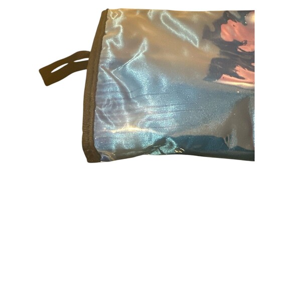 Ulta Makeup Toiletries Blue Floral Hanging Travel Bag - Picture 5 of 5